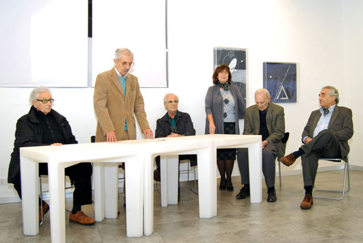 Walter Valentini, Miklos Varga, Franco Zazzeri, Gabriella Brembati, Carlo Nangeroni e Alvaro