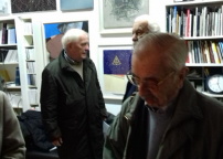 Da sinistra: Mocenni, Frnco Verovez, Walter Mocenni, Miklos Varga